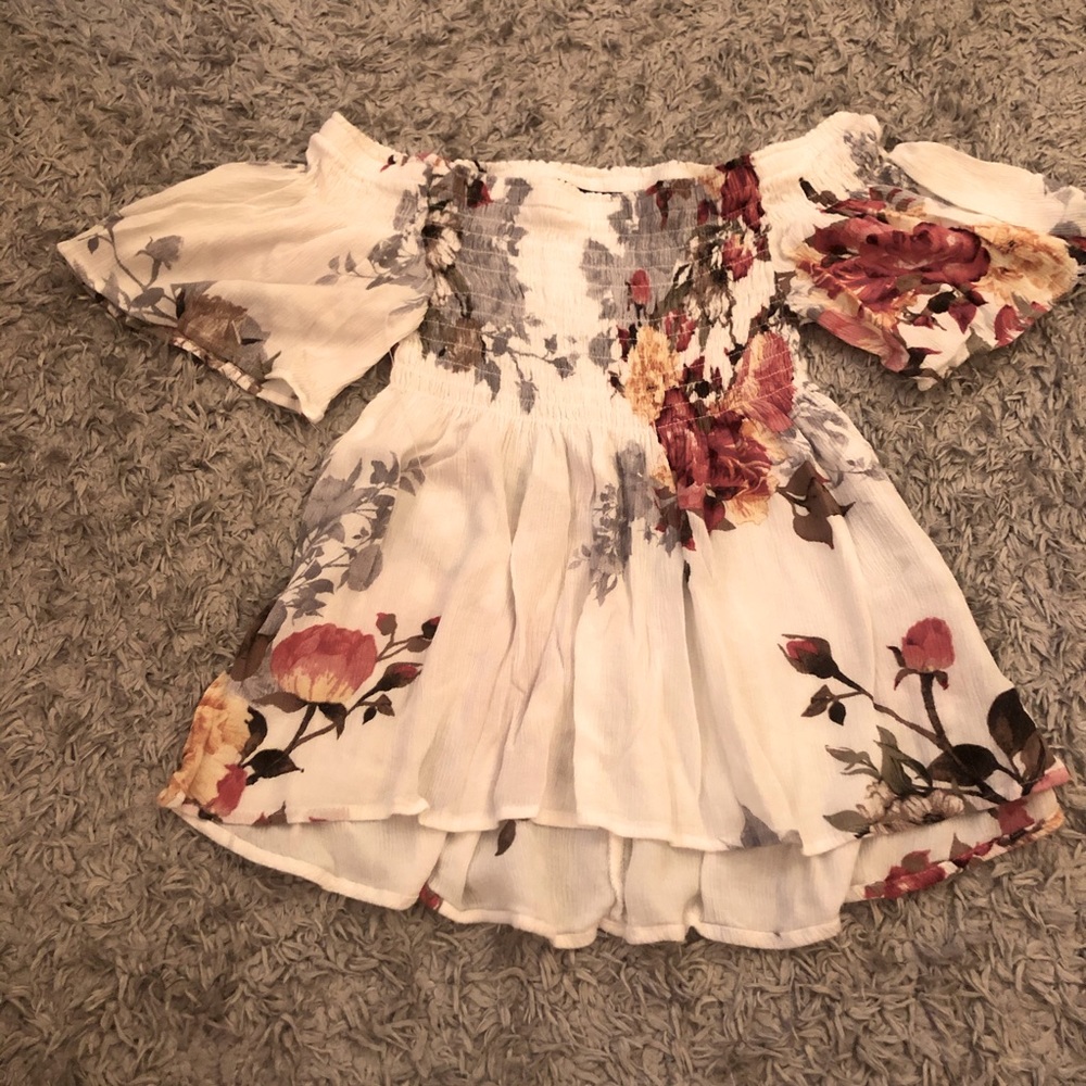 Floral Off Shoulder Top